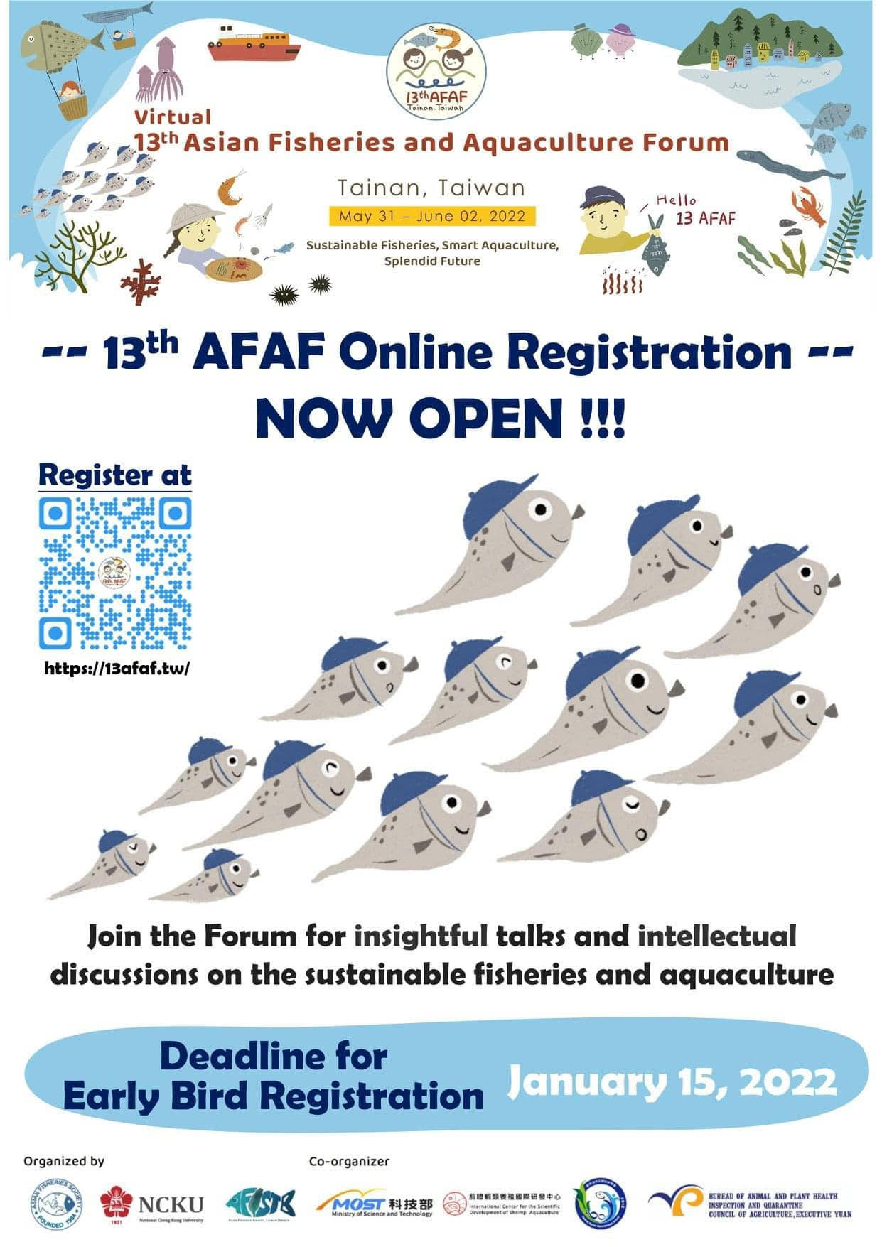 13th AFAF Online Registration NOW OPEN